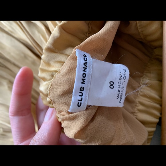 Silk summer maxi skirt with slit - Picture 3 of 3